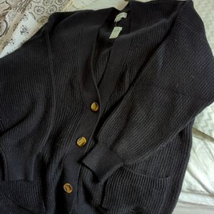 Aerie black cardigan